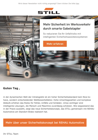 STILL Newsletter: Ausgabe 04 - 2025