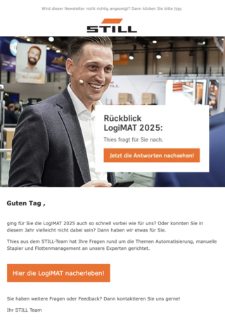 STILL Newsletter: Ausgabe 03 - 2025